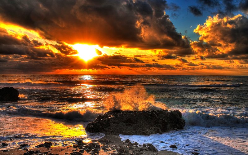 Океан закат