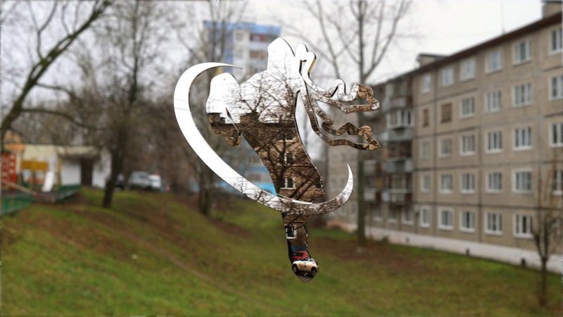 Зеркальная заставка ОРТ