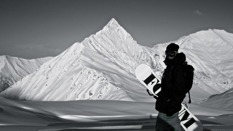 Горы сноуборд