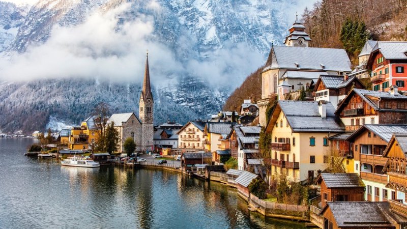 Австрия озеро Гальштат