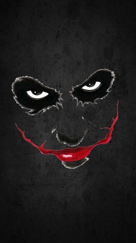 Чёрная заставка на телефон