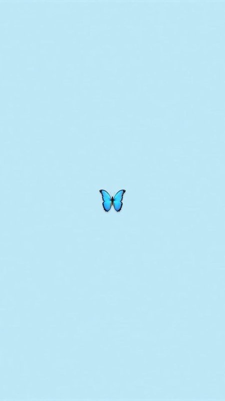 Голубые обои