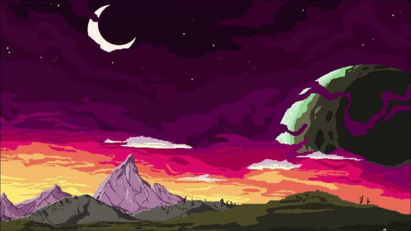 Пиксельные фоны для рабочего стола