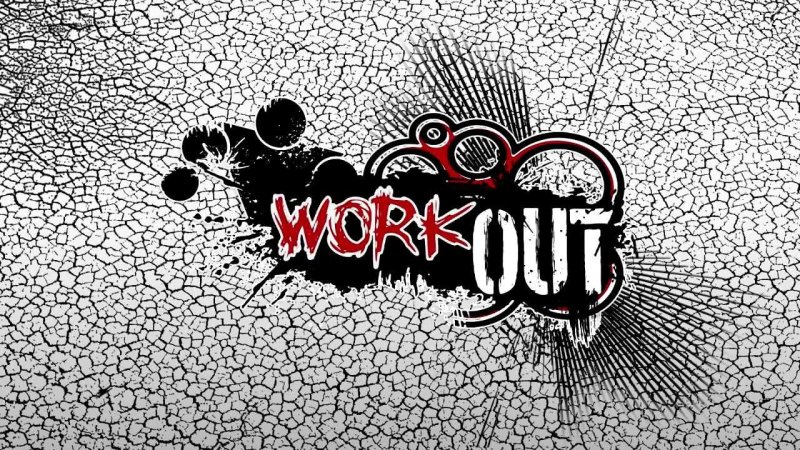 Воркаут надпись