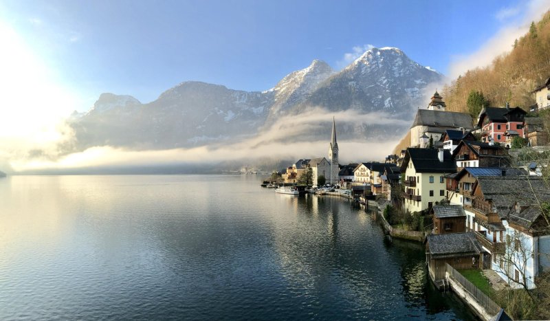 Озеро Хальштеттер Австрия