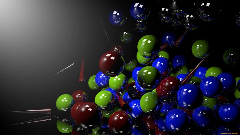 Шарики красивые