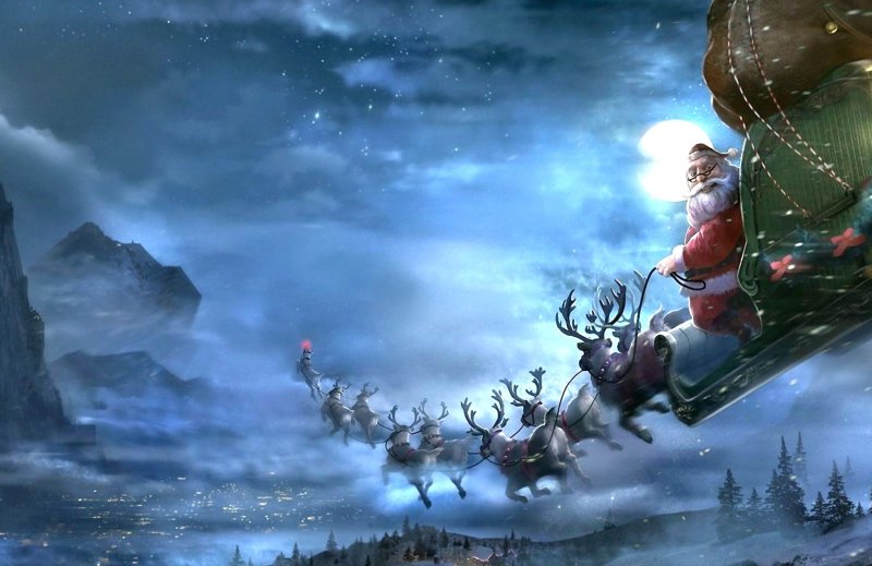 Олени Санты