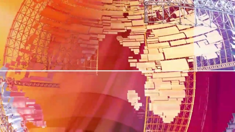 Новостная заставка первого канала