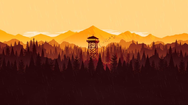 Minimalism Firewatch