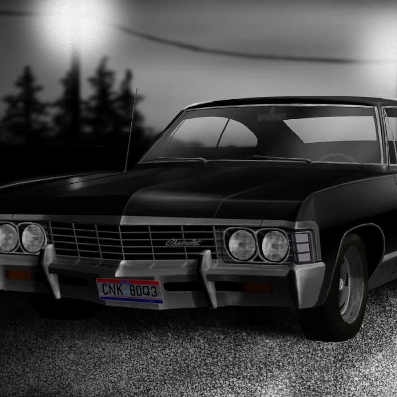 Шевроле Импала 1967 черная