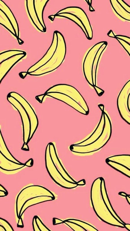Принт бананы