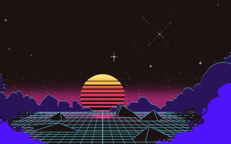 Пиксельные фоны