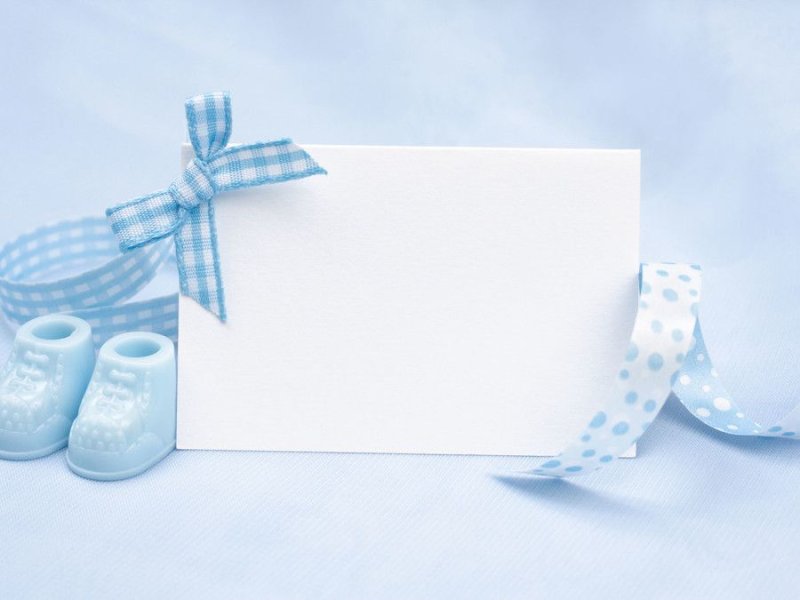 Фон для новорожденного мальчика