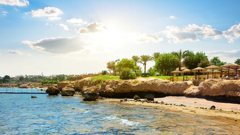 Пляжи Шарм Эль шейха