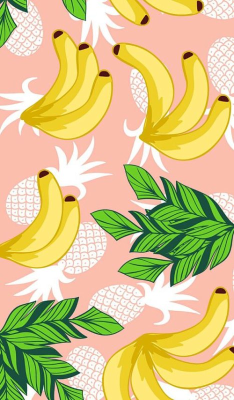 Заставка на телефон банан