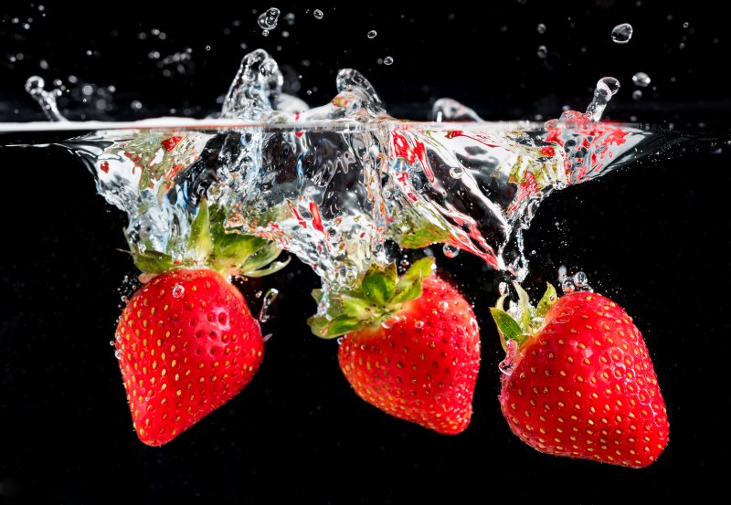 Фрукты брызги