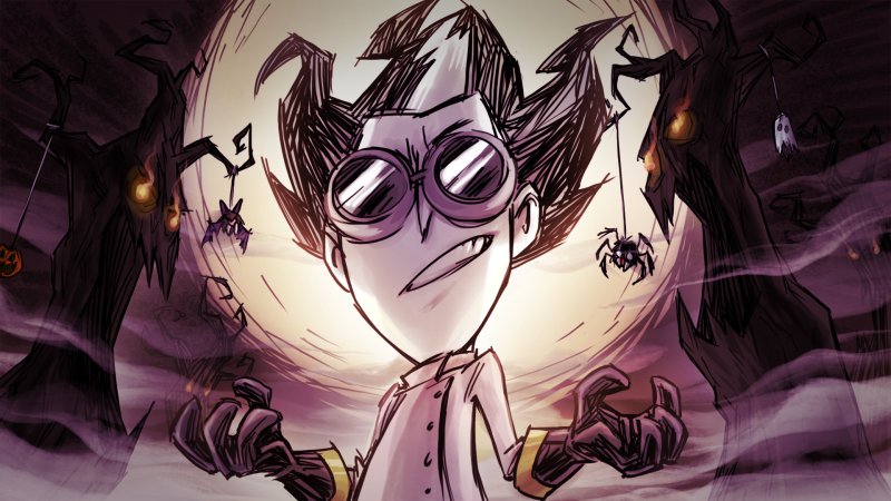 Don't Starve together арт Вилсон