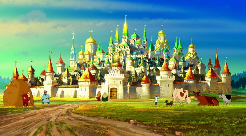 Три богатыря и Шамаханская царица