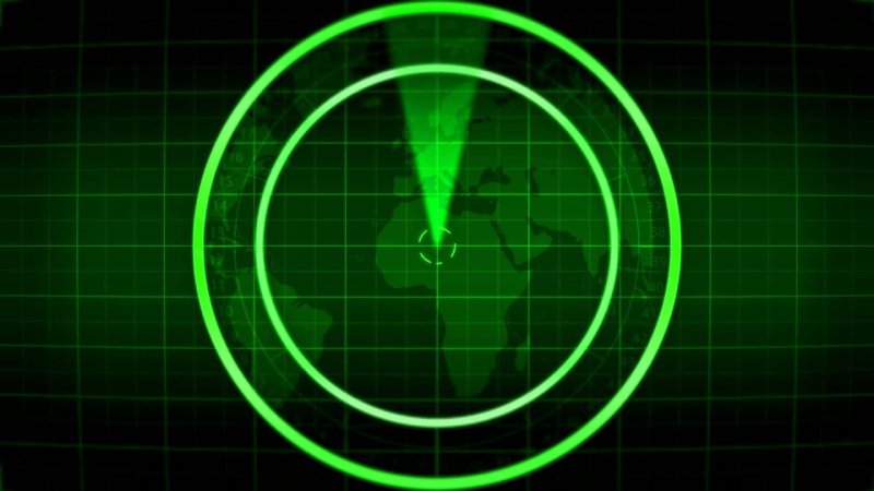 Изображение с радара