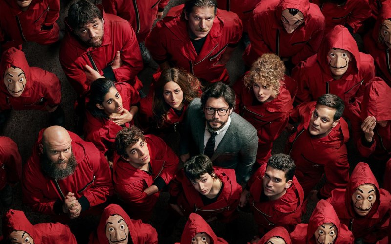 Бумажный дом сериал Испания