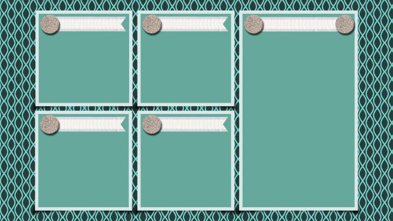 Обои на рабочий стол с разделением на зоны