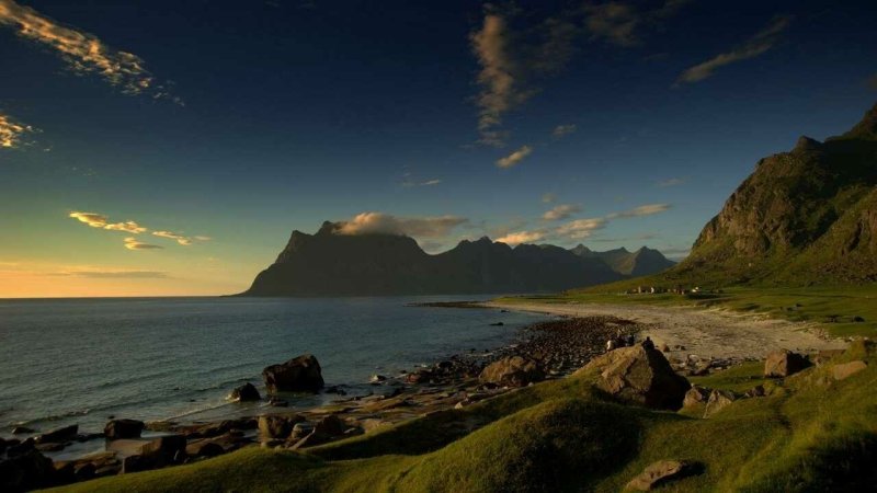 Лофотенские острова пляж