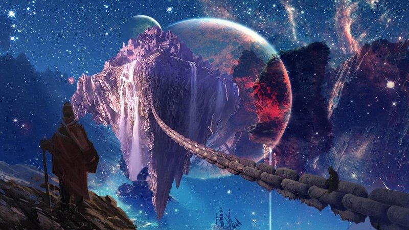 Фантастические пейзажи космоса