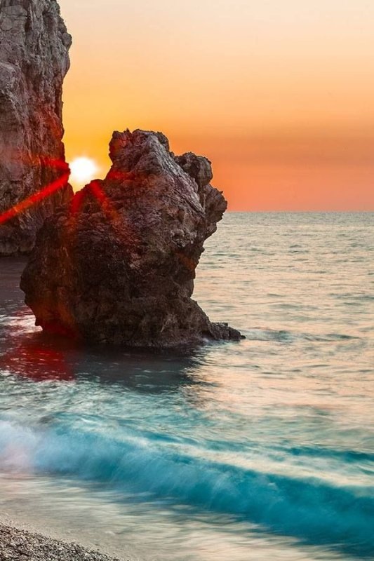 Самое красивое море