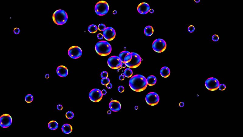 Заставка пузыри