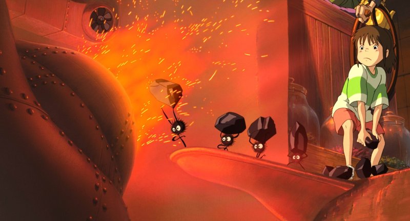 Аниме унесеные призрак