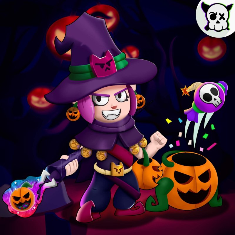 Brawl Stars Хэллоуин