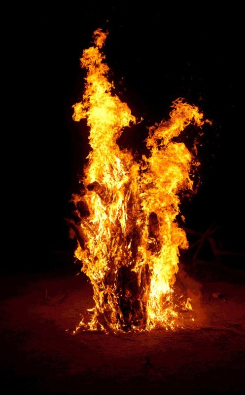 Огонь гифка