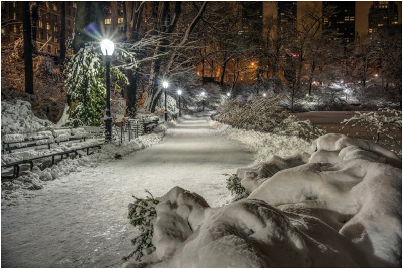 Зима в городе