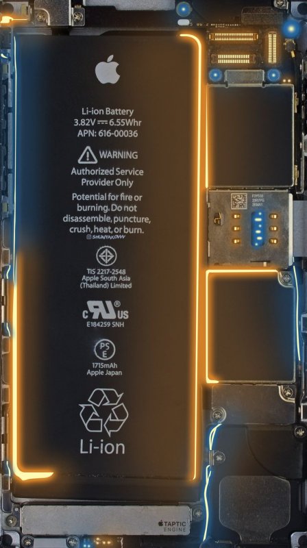 Внутренности айфона 5