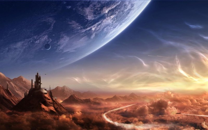 Инопланетные пейзажи