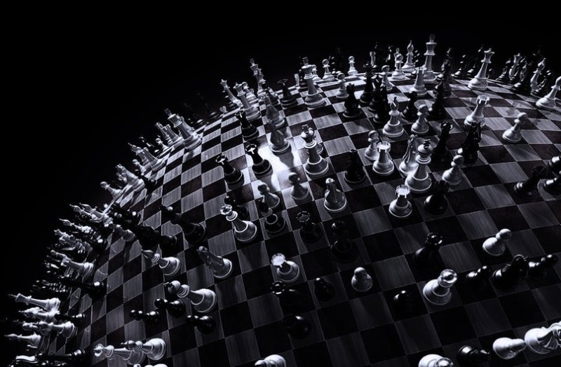 Шахматный фон