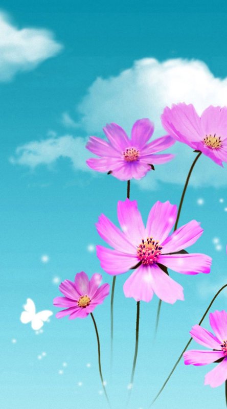 Цветы вертикальные