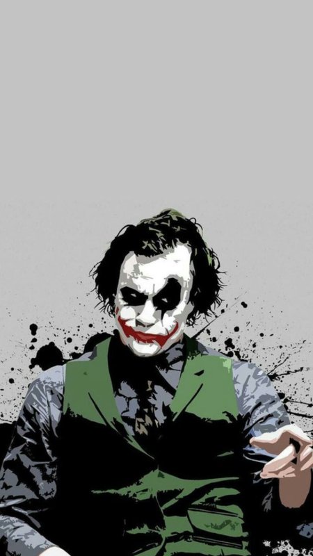 Джокер хит Леджер обои на айфон