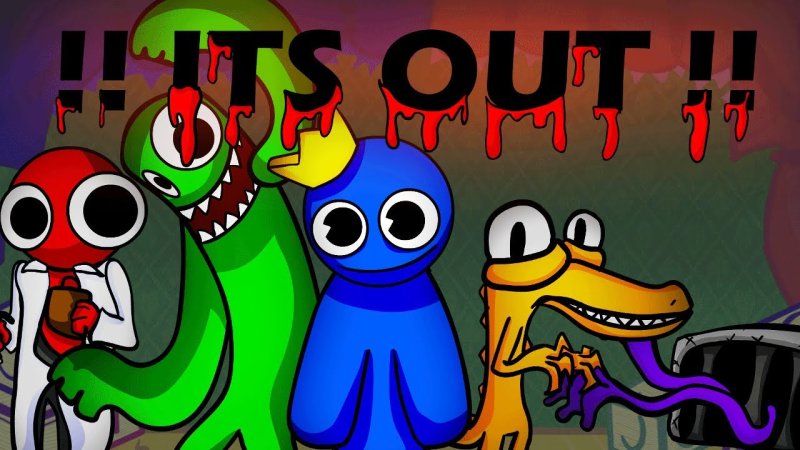 Радужные монстры игра