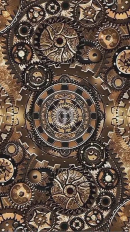 Часовой механизм стимпанк