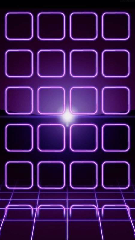 Неоновый экран