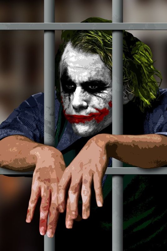 Тёмный рыцарь хит Леджер за решеткой