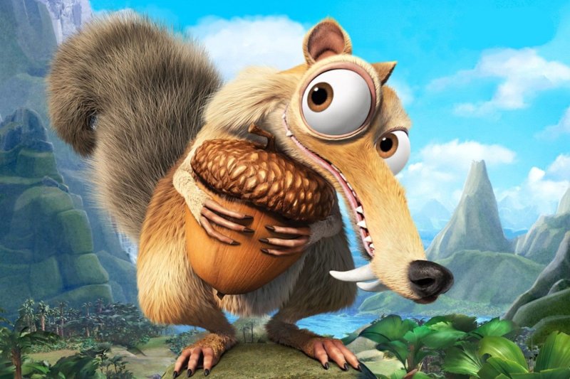 Саблезубая белка из ледникового периода