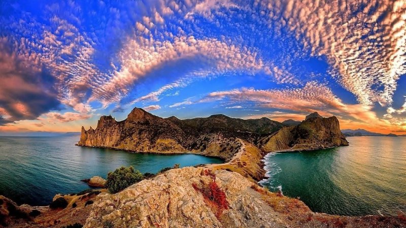 Мыс Капчик новый свет Крым