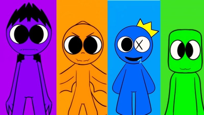 Радужные друзья игра