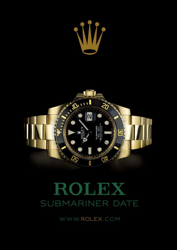 Часы Rolex реклама