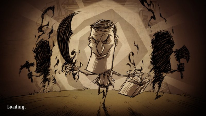 Maxwell don't Starve together арт