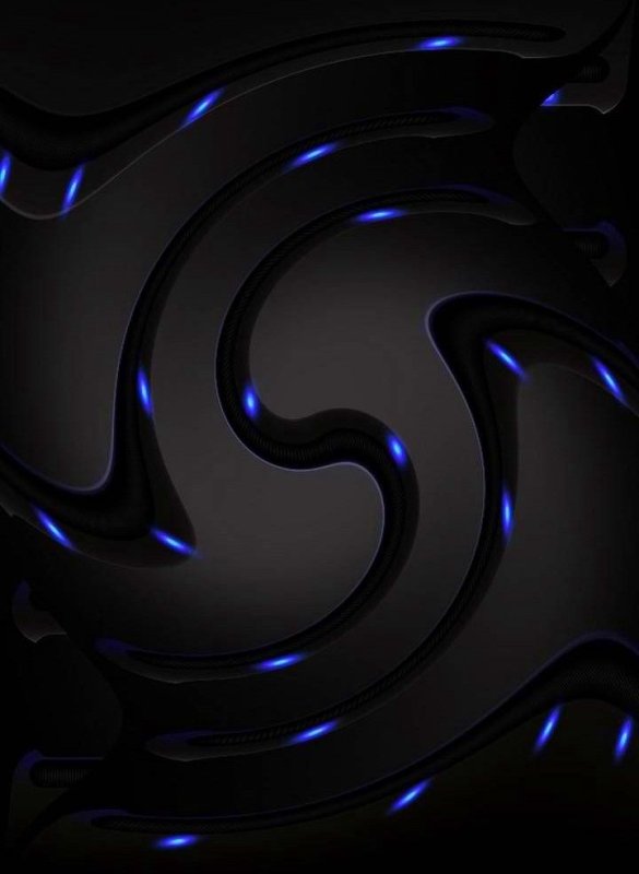 Тёмные обои на телефон