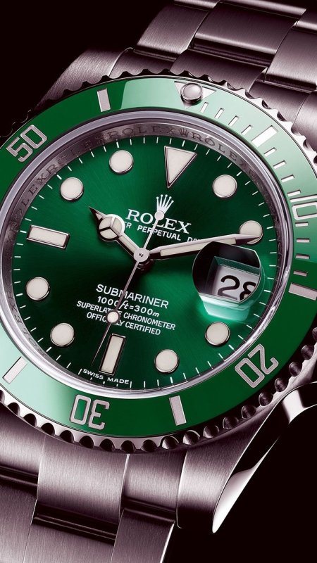 Rolex Submariner зеленый циферблат