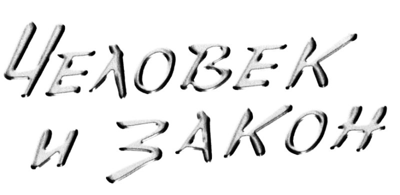 Человек и закон логотип
